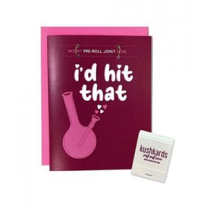 I'd Hit That Greeting Card W/matchbook