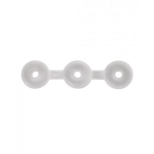 Perfect Fit Triple Donut Ring - Clear - Image 4