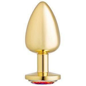Cloud 9 Gems Gold Anal Plug Large
