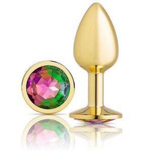 Cloud 9 Gems Gold Anal Plug Small - Image 4