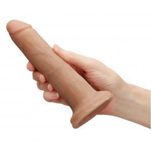 Cloud 9 Dual Density Real Touch 7 inches Dong without Balls Tan - Image 4