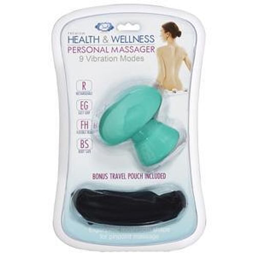 Cloud 9 Health & Wellness Teal Personal Mushroom Massager - Image 2