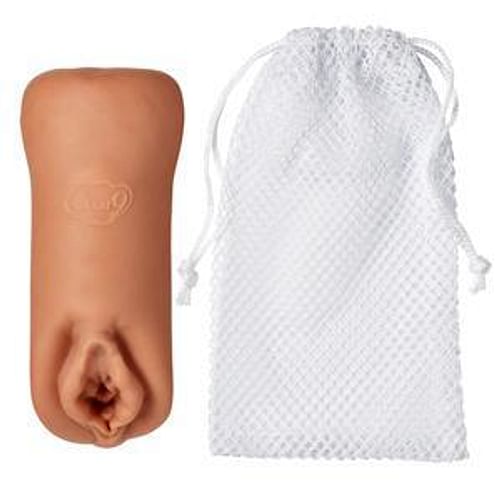 Cloud 9 Personal Double Ended Ribbed Stroker Tan - Image 4