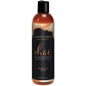 Intimate Earth Chai Massage Oil 4oz