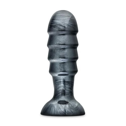 Jet Bruiser Carbon Metallic Black Butt Plug - Image 2