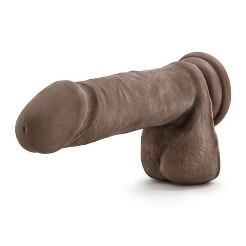 Au Naturel 8 inches Sensa Feel Dildo Brown - Image 4