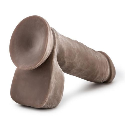 Au Naturel 8 inches Sensa Feel Dildo Brown - Image 5