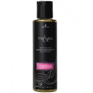 Me & You Massage Oil Pomegranate, Fig, Coconut, Plumeria 4.2oz