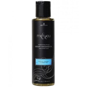 Me & You Massage Oil Vanilla Sugar Sweet Pea 4.2oz