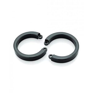 Cock Cage U-ring 2 Pack - Black