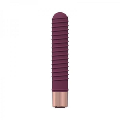 Loveline Poise 10 Speed Mini-vibe Silicone Rechargeable Waterproof Burgundy
