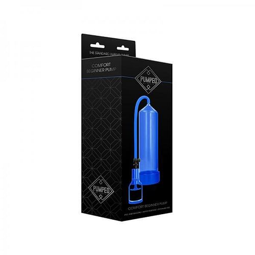 Pumped Comfort Beginner Penis Pump Blue - Image 2