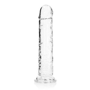 Realrock Realistic Straight Dildo 11in Transparent