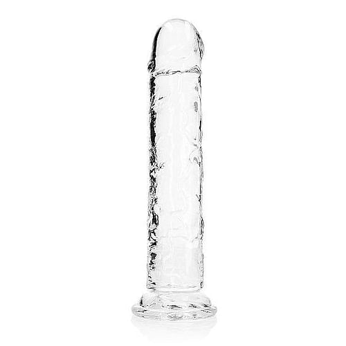 Realrock Realistic Straight Dildo 11in Transparent