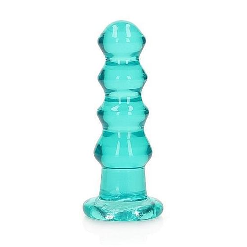 Realrock Curvy Dildo Or Butt Plug Turquoise