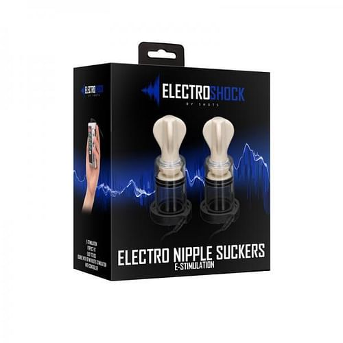 Shots Electroshock Nipple Suckers - Clear - Image 2