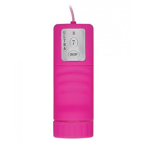 Ouch Vibrating Silicone Strapless Strap On Pink - Image 4