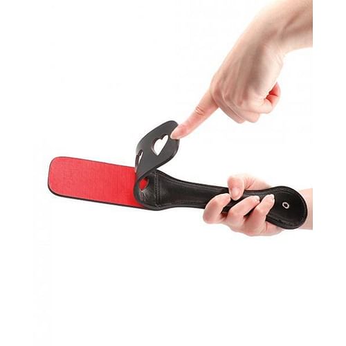 Ouch Hearts Impression Paddle Black - Image 4