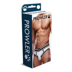 Prowler White/black Open Brief Lg