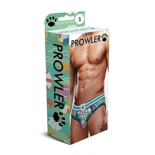 Prowler Beach Open Brief Xxl Aqua