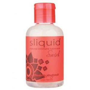 Sliquid swirl lubricant strawberry pomegranate - 4.2 oz bottle