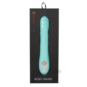 Sensuelle Roxii Wand W/roller  Elec Blue