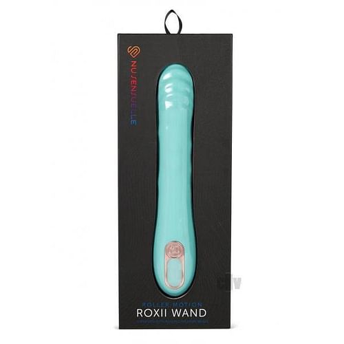 Sensuelle Roxii Wand W/roller Elec Blue