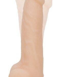 Naked Addiction Rotating & Vibrating Dong Beige