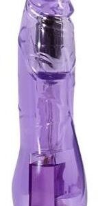 Fantasy Vibe 8.5 inches Vibrating Dildo Purple