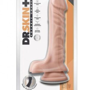 Dr Skin Plus Pose Dildo 9 Vanilla