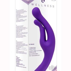 Wellness G Wave Vibrator Purple