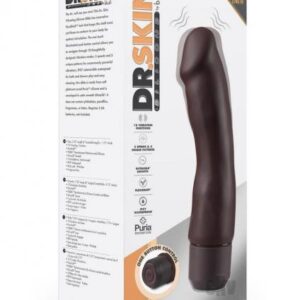 Dr Skin Silic Dr Steve Vibrate 7 Brown