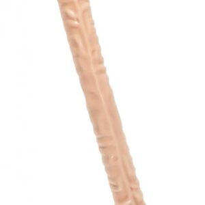 Classic Double Header Veined Dong 18 Inches Beige