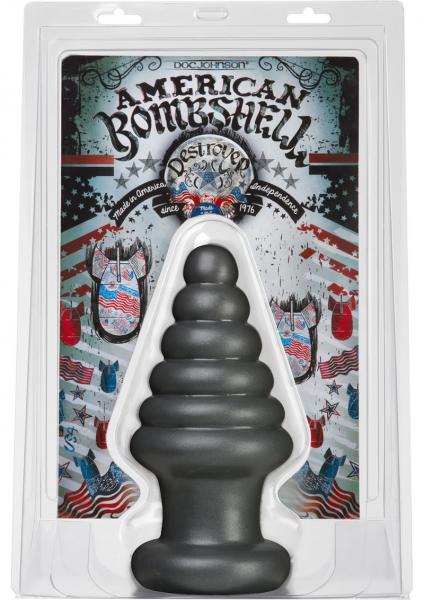 American Bombshell Destroyer Anal Plug Gray - Image 3