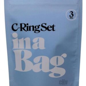In A Bag Cock Ring Set Black