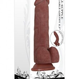 Real Supple True Feel Poseable Girth Drk