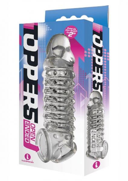 The 9 Toppers Open Rib/nub Extender Clr