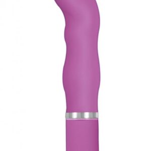 Perfection G Spot 10 Function Silicone Vibrator Waterproof Purple 6 Inch