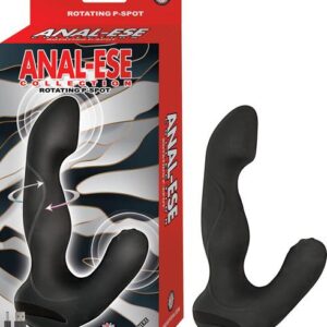 Anal Ese Rotating P-Spot Vibe Black