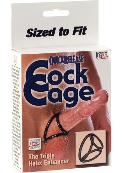 Quick Release Cock Cage The Triple Helix Enhancer - Image 3