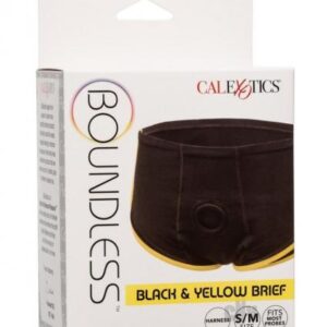 Boundless Black/yellow Brief S/m