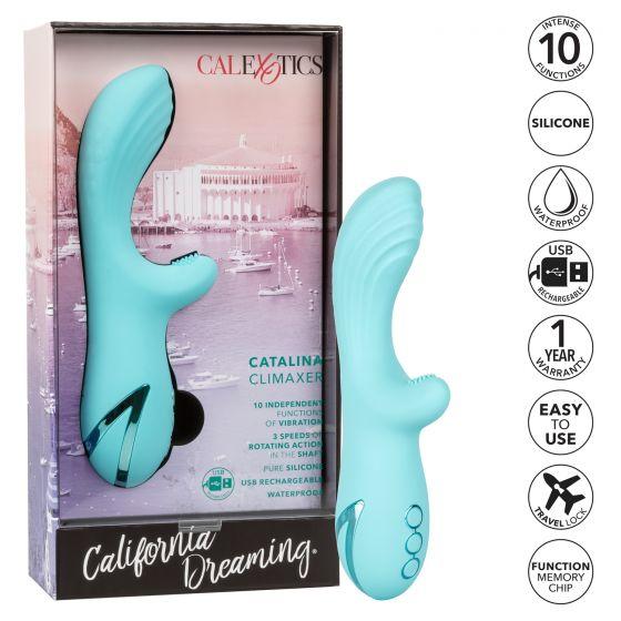 California Dreaming Catalina Climaxer Blue Vibrator - Image 3