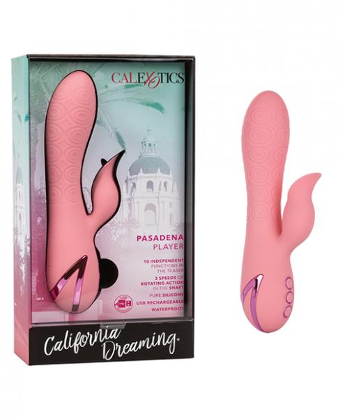California Dreaming Pasadena Player Pink Rabbit Vibrator - Image 3