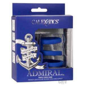 Admiral Triple Cock Cage Blue