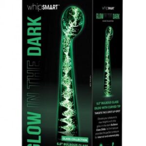 Whipsmart Bulbous Glass Dildo Curved 6.5