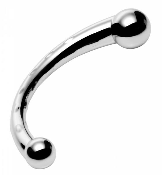 The Chrome Crescent Dual Ended Dildo - Image 2