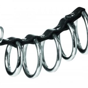 Strict 5 Ring Chasity Device Black