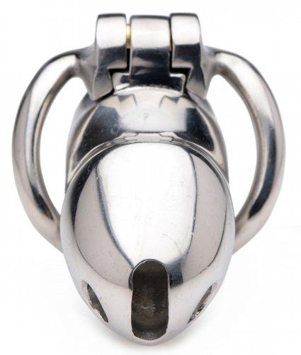 Rikers 24-7 Stainless Steel Locking Chastity Cage - Image 2