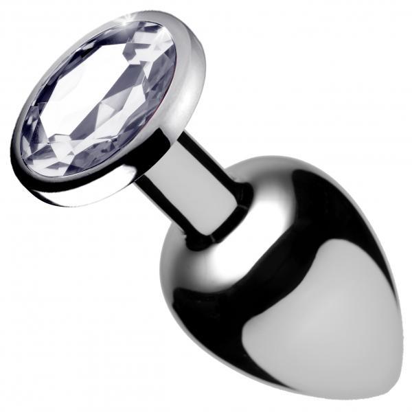 Booty Sparks Clear Gem Large Anal Plug - Image 3