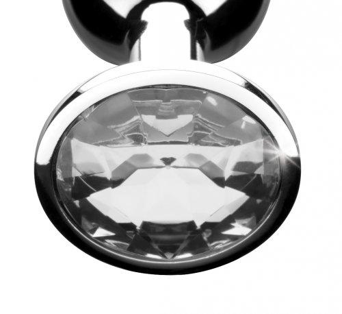 Booty Sparks Clear Gem Anal Plug Medium - Image 5